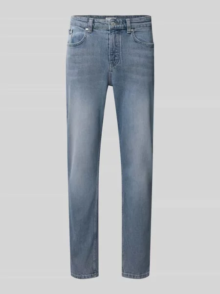 Jeansy o kroju tapered fit z mieszanki bawełny Marc O'polo Denim