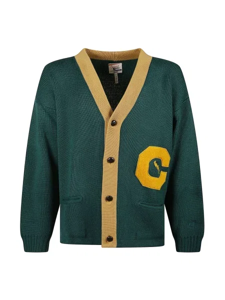 Kardigan Champion wełniany zielony