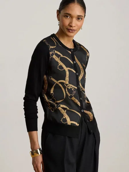 Lauren Ralph Lauren cardigan pentru femei negru