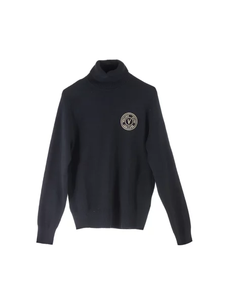 Sweter Versace Jeans Couture czarny