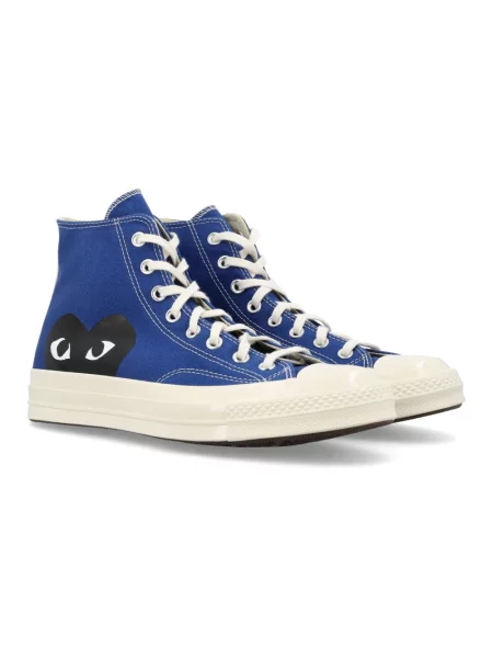 Sneakersy Comme Des Garcons Play niebieskie