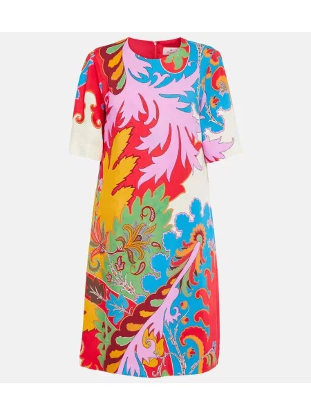 Rochie Etro cu imagine din jerseu