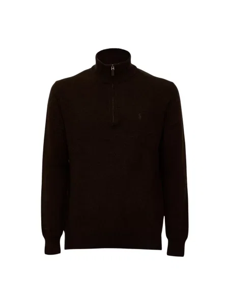 Kardigan Polo Ralph Lauren wełniany brązowy