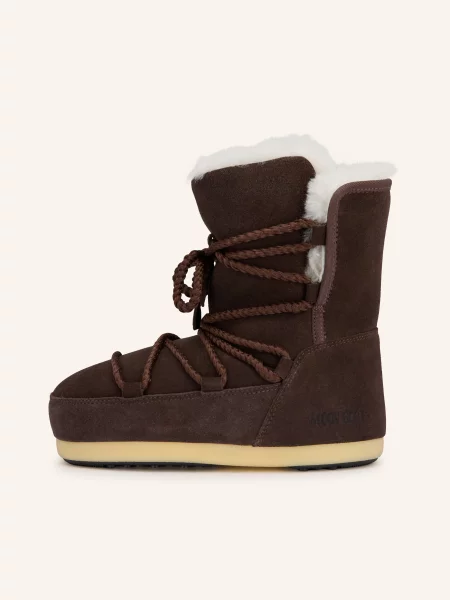 Kotníkové boty Moon Boot hnědé
