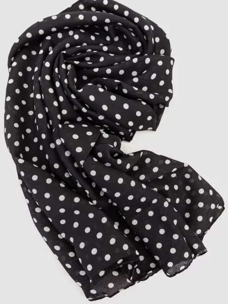 Ager Шарф Бавовна/віскоза чорний