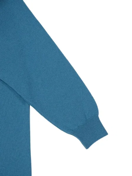 Cardigan Paula din cașmir albastru