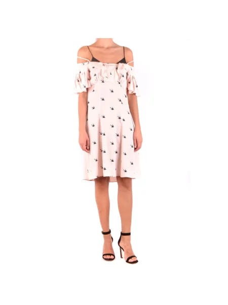 Sukienka Alexander Mcqueen różowa