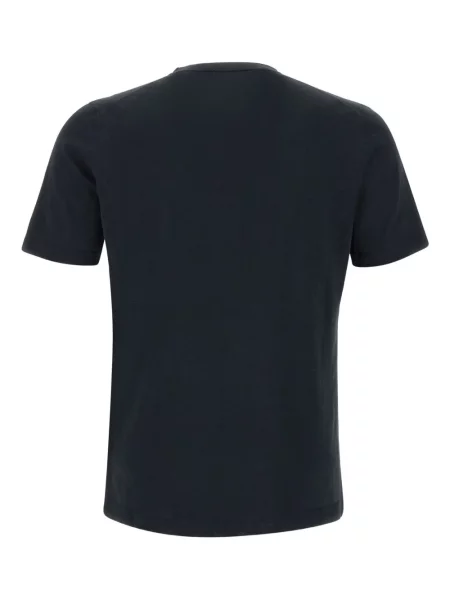 Tricou Kangra cu decolteu rotund scurt negru