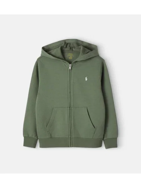 Gyerek kapucnis melegítő felső Polo Ralph Lauren zöld