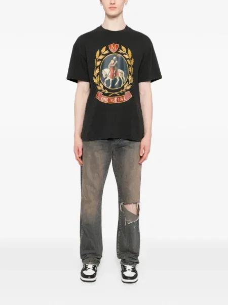 Tricou Melt cu imagine negru