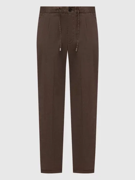 Брюки Enrico Mandelli коричневые