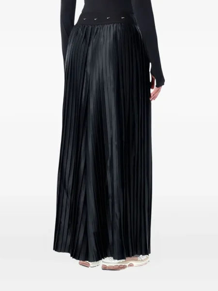 Sweter Nike zamszowy plisowany z nadrukiem brązowy