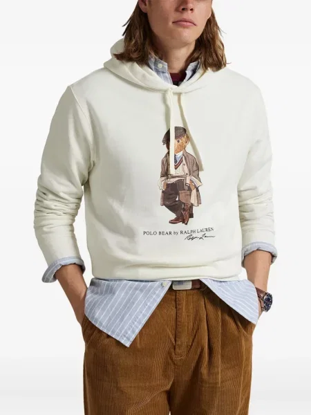 Krátký kostkovaná kšiltovka Polo Ralph Lauren s potiskem zelená