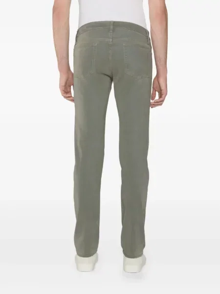 Džíny Frame s 5 kapsami zelené