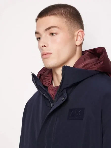 Armani Exchange Парка синій
