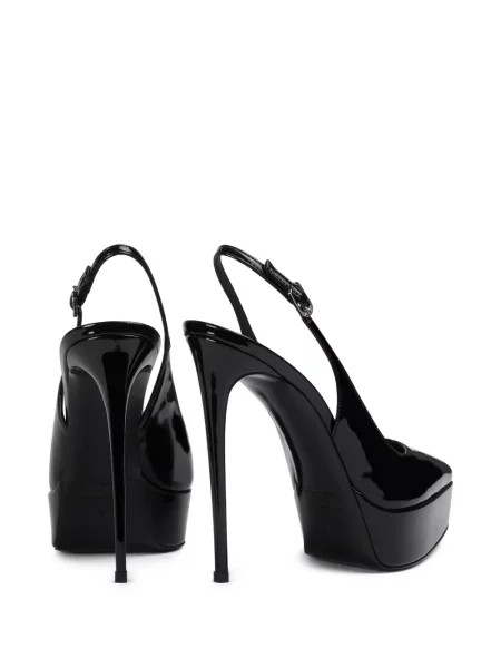 Pantofi cu toc Le Silla slingback negru
