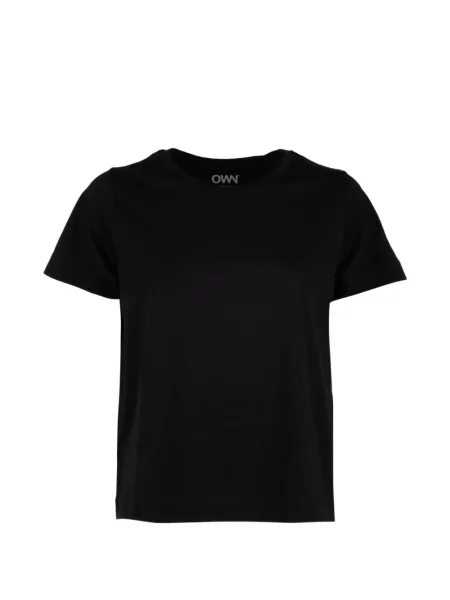 Tricou Own cu decolteu rotund negru