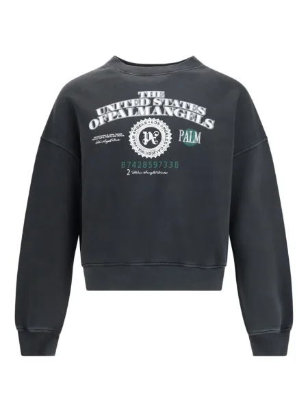 Bluza Palm Angels z nadrukiem czarna