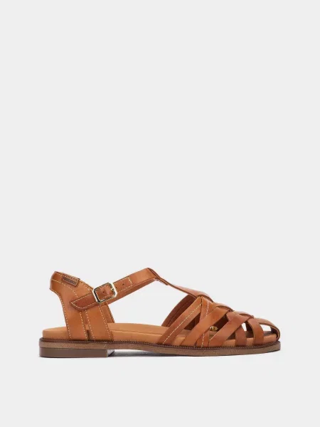 Кожаные босоножки Pikolinos коричневые