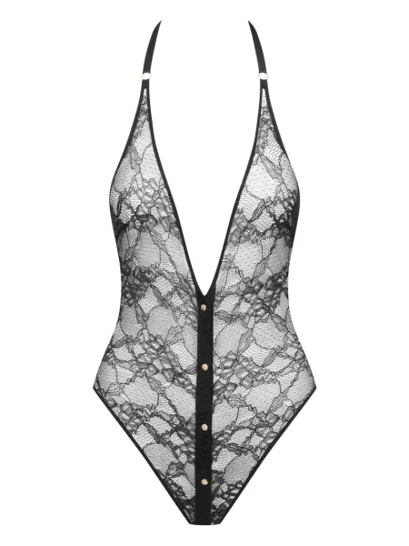 Боди Maison Close с дантела черно