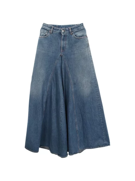 Pantaloni Mm6 Maison Margiela albastru
