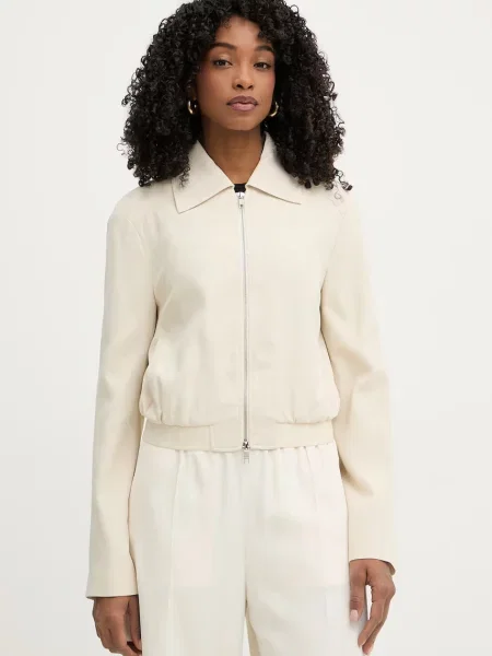 BOSS krótka kurtka z Jocalena beżowa