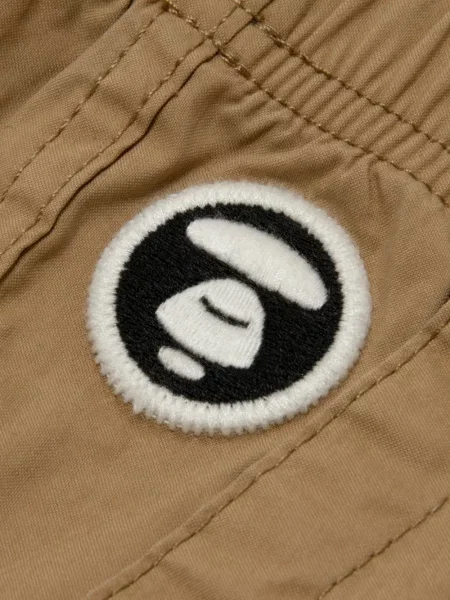 Pantaloni cargo Aape By A Bathing Ape cu autograf