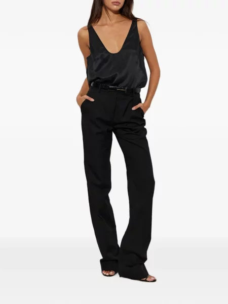 Top Tom Ford de mătase negru
