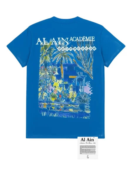 Tricou Al Ain cu imagine albastru