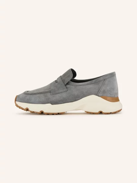 Tod's Sneakersy Wsuwane grau szare