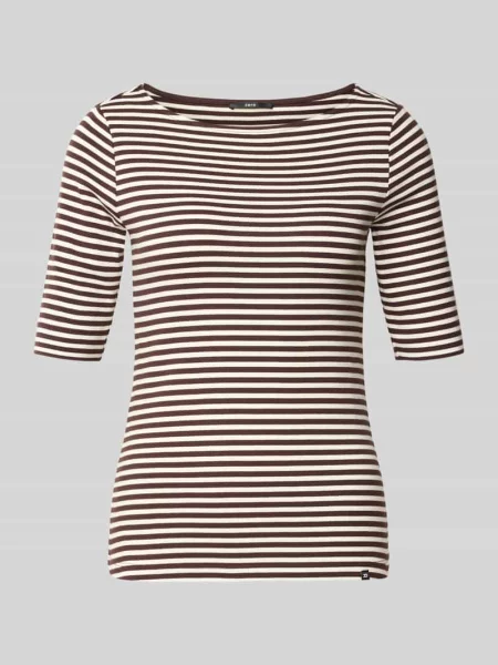 T-shirt w kroju slim fit z mieszanki bawełny Zero