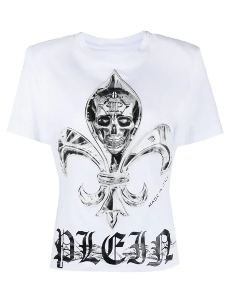 Tricou Philipp Plein alb