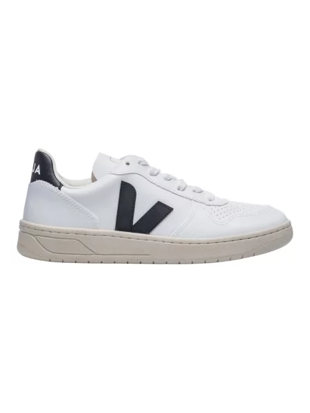 Sneakersy Veja skórzane białe