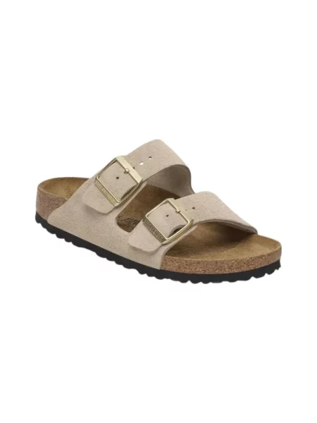 Sneakers Birkenstock Arizona Suede Leather Sandcastle EUR 36 beżowe