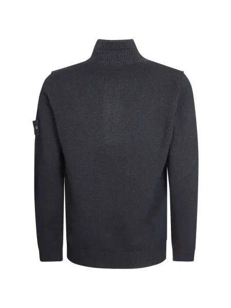 Pulover Stone Island cu strasuri albastru