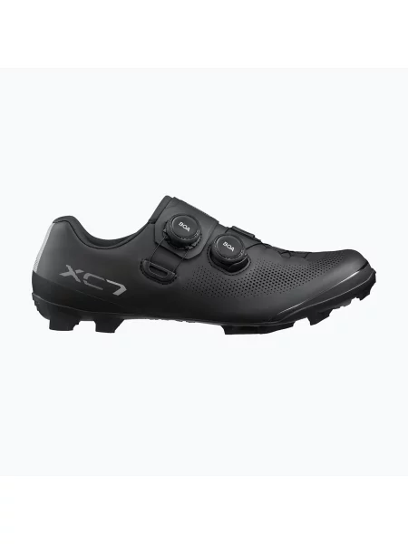 Férfi MTB kerékpáros cipő Shimano black. Méret: 40 EU fekete
