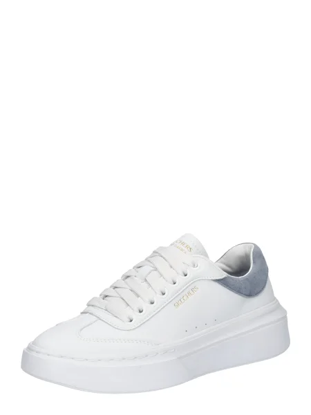 Sneakerși Skechers clasici alb