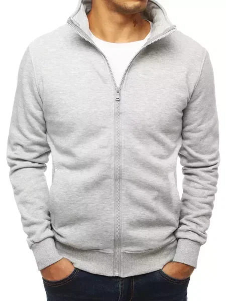 Суичър с цип Dstreet сиво