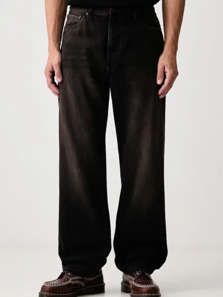 Carhartt WIP Aaron Pant blugi tapered pentru bărbați