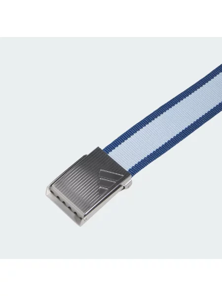 Pruhovaný reverzibilní pásek Adidas bílý