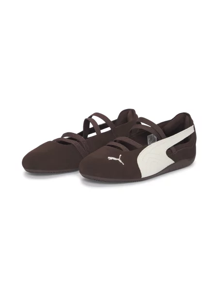 PUMA sneakersy Speedcat Cafe Ballet z zamszu Buty Dark Chocolate/Warm biały
