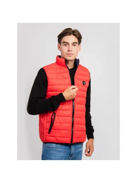 Kamizelka U.s Polo Assn. dwustronna niebieska