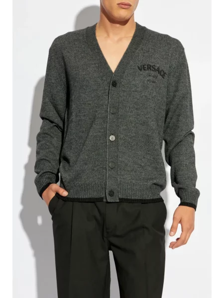 Cardigan Versace gri