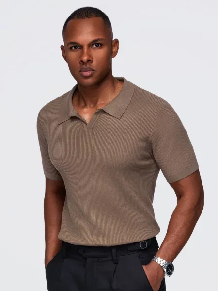 Polo majica Ombre crna