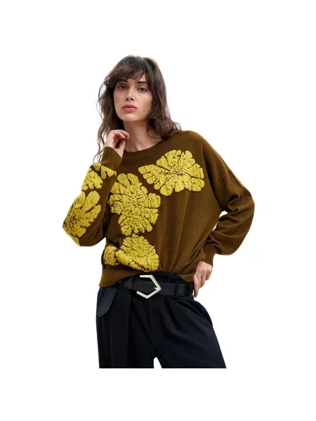 Pulover Desigual maro