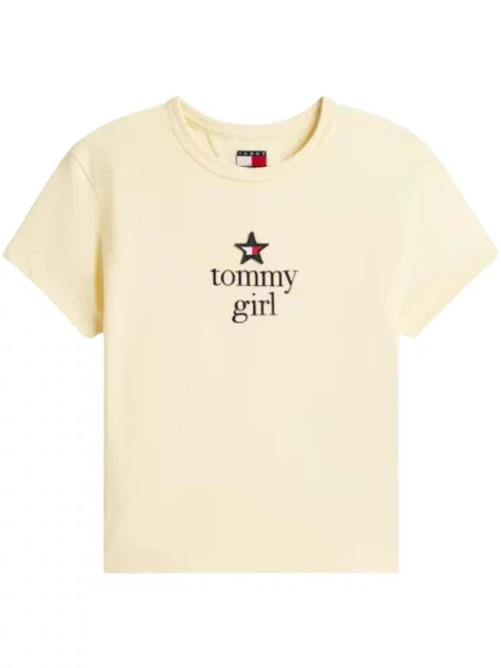 Tričko Tommy Jeans bílé