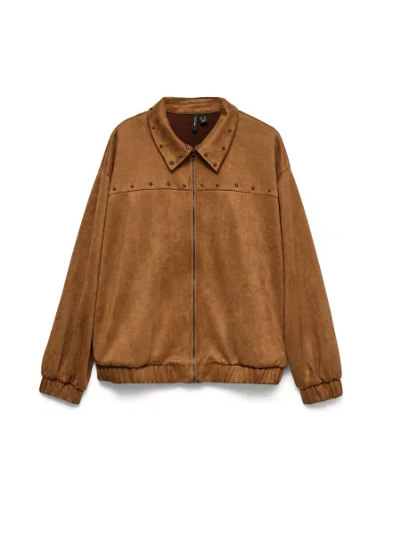 VERO MODA Geacă de primăvară-toamnă VMANDREA ruginiu maro