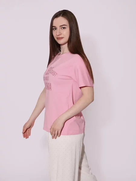 Футболка Stream розовая