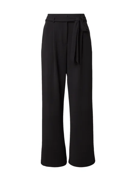 VILA Pantaloni cutați VIHILDA' negru