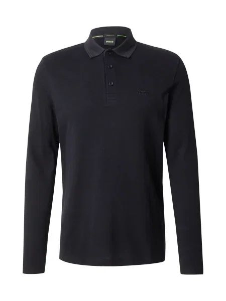 BOSS Tricou Plisy' negru